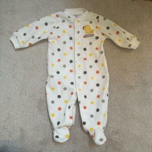 Carter’s Fleece Footed Onesie Duck